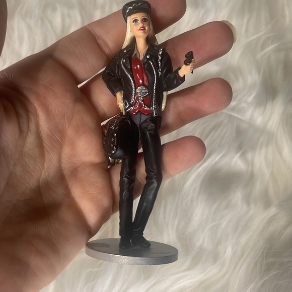 Vintage Harley Davidson Barbie Hallmark Keepsake Christmas Ornament / NIB / 2000 - Picture 5 of 6